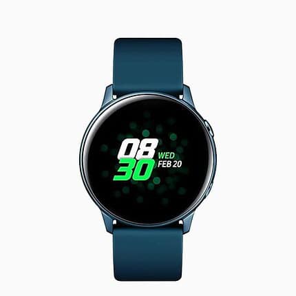 Moderne Smartwatch mit digitalem Display, ideal für Fitness und Alltag.