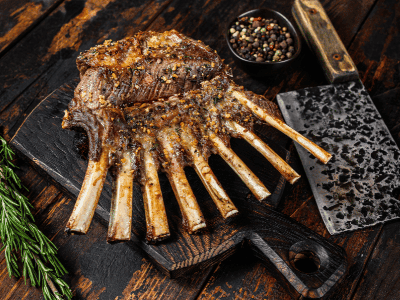 Lammrippchen vom Grill