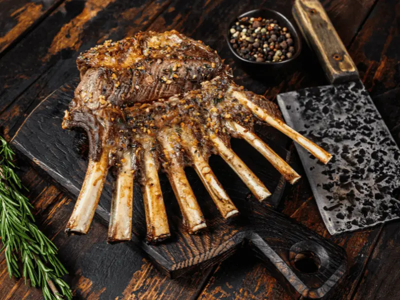 Lammrippchen vom Grill