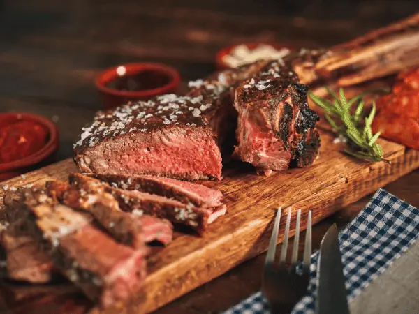 Tomahawk vom Grill