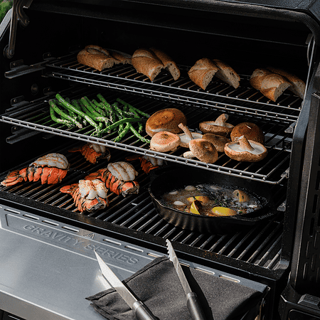 MASTERBUILT Gravity Series XT Digitaler Holzkohlegrill und Smoker-9