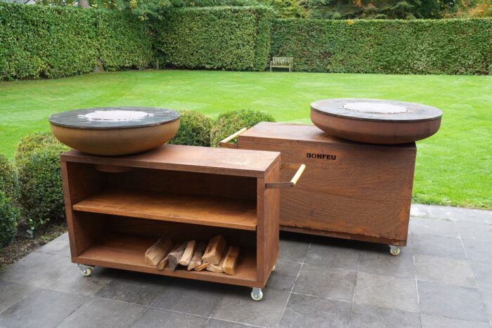 BonFeu Bonbiza Island Corten XL – Produktbild 4 | Art.-Nr. 10001RIM