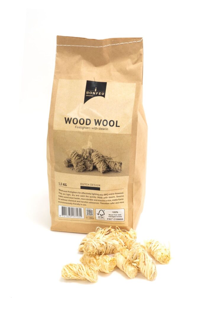 BonFeu BonFeu Woodwool 1,5kg +/- 130 pc – Produktbild 2 | Art.-Nr. BW.02
