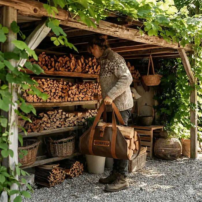 BonFeu Log Bag – Lifestyle-Aufnahme | Art.-Nr. BLB