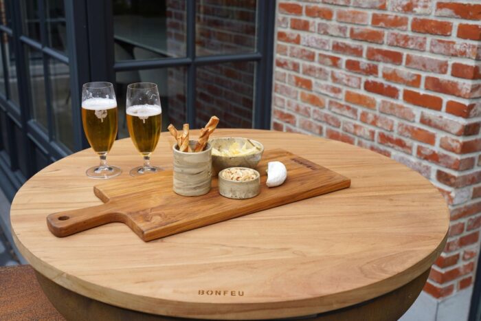 BonFeu BonTeak Table Top – Lifestyle-Aufnahme | Art.-Nr. BT.05