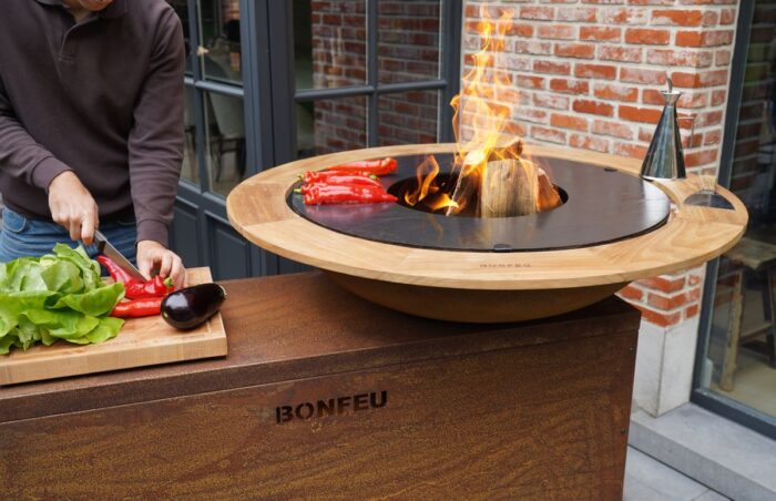 BonFeu BonTeak Guard Ring for BonBiza – Lifestyle-Aufnahme | Art.-Nr. BT.07