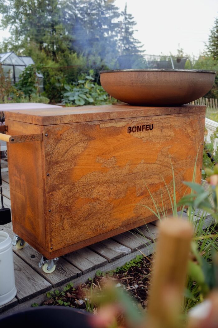 BonFeu Bonbiza Island Corten – Produktbild 12 | Art.-Nr. 8001RIM
