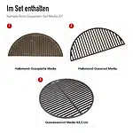 Inhalt: Kamado Bono Gusseisen-Set Media 20″