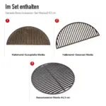 Inhalt: Kamado Bono Gusseisen-Set Media Ø 52 cm