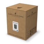 Happy Cocooning Enclosure Round Gasflaschen-Verkleidung in Travertin dunkel, Ansicht 2