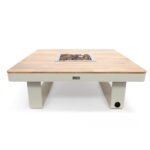 Happy Cocooning Horizon 95 Gas-Feuertisch in Beige