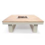 Happy Cocooning Horizon 95 Gas-Feuertisch in Beige, Ansicht 3