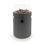 Happy Cocooning Lumi Groove Tischfeuer in Anthrazit