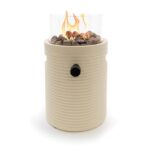 Happy Cocooning Lumi Groove Tischfeuer in Beige, Ansicht 2