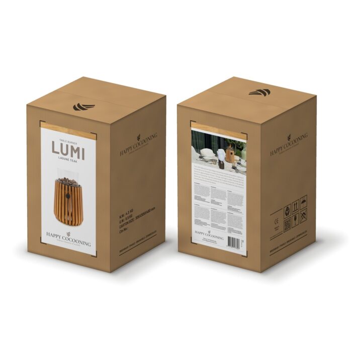 Happy Cocooning Lumi Lagune Tischfeuer, Ansicht 3