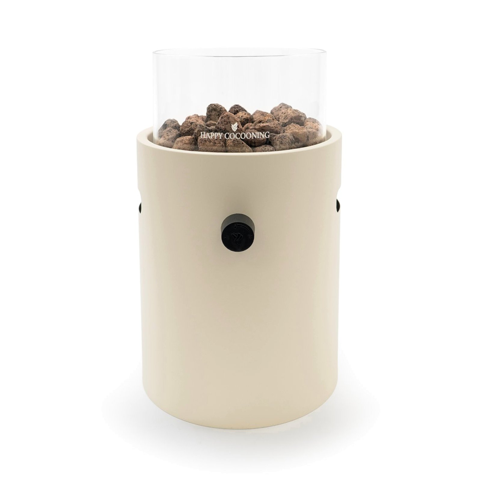 happy-cocooning-lumi-steel-tischfeuer-beige-1 Happy Cocooning Lumi Steel Tischfeuer in Beige