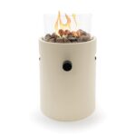 Happy Cocooning Lumi Steel Tischfeuer in Beige, Ansicht 2