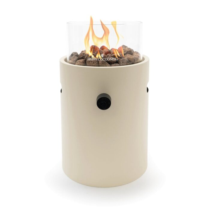 Happy Cocooning Lumi Steel Tischfeuer in Beige, Ansicht 2