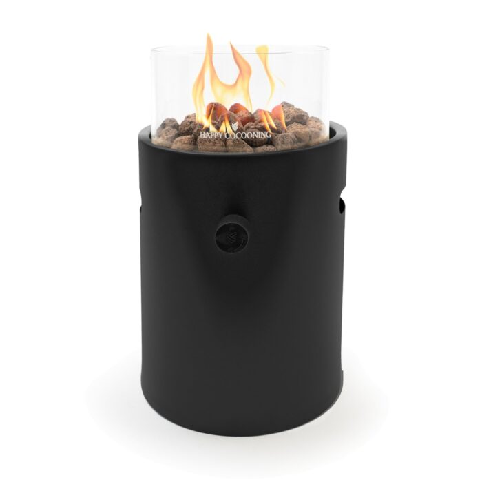 Happy Cocooning Lumi Steel Tischfeuer in Schwarz, Ansicht 2