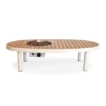 Happy Cocooning Riviera 140 Gas-Feuertisch in Beige
