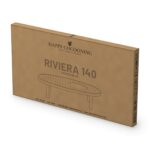 Happy Cocooning Riviera 140 Gas-Feuertisch in Beige, Ansicht 2