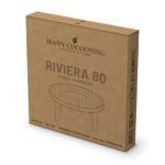 Happy Cocooning Riviera 80 Gas-Feuertisch in Anthrazit, Ansicht 3