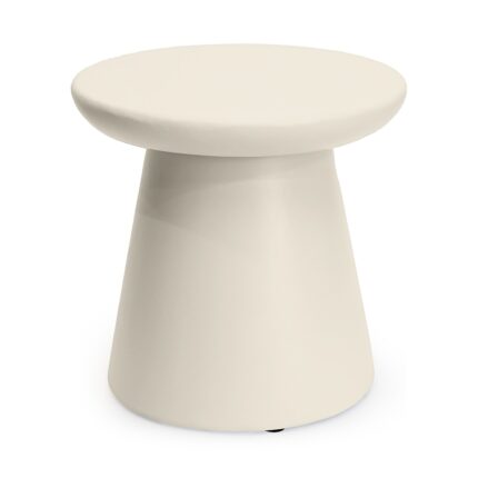 Happy Cocooning Side Table Round Beistelltisch in Beige