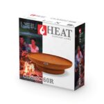 HEAT Classic 60 Feuerschale in Rost, Ansicht 3