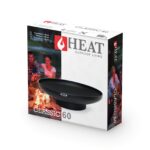 HEAT Classic 60 Feuerschale in Schwarz, Ansicht 3