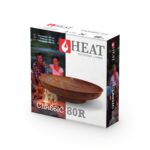 HEAT Classic 80 Feuerschale in Rost, Ansicht 2