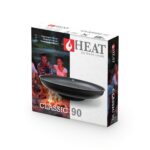 HEAT Classic 90 Feuerschale in Schwarz, Ansicht 2