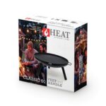 HEAT Classic F&H 60 Feuerschale in Schwarz, Ansicht 2