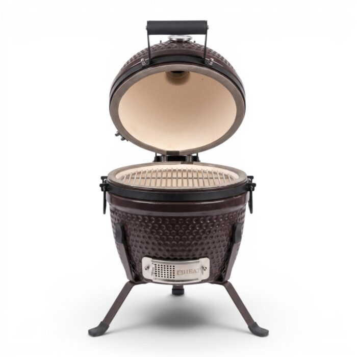 HEAT Fyregg 13 Kamado Keramikgrill in Braun, Ansicht 2