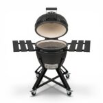 HEAT Fyregg 18 Kamado Keramikgrill in Schwarz, Ansicht 2