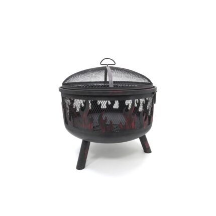 HEAT Hornset Feuerkorb mit Flammenmotiv