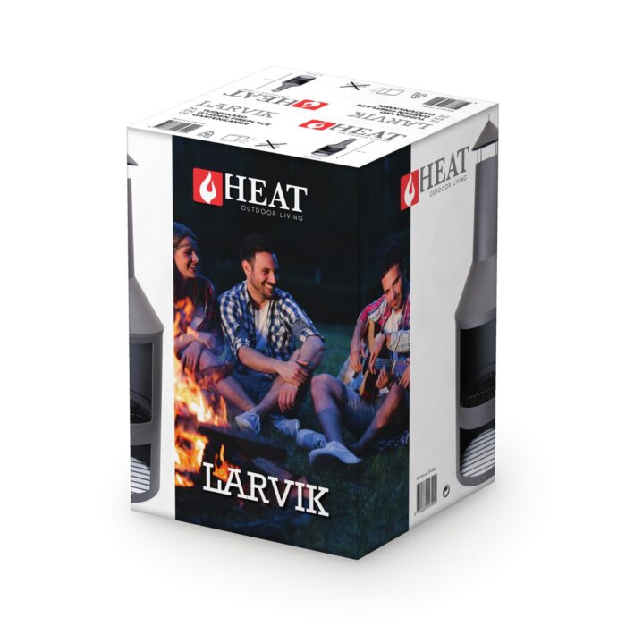 HEAT Larvik Gartenkamin, Ansicht 3