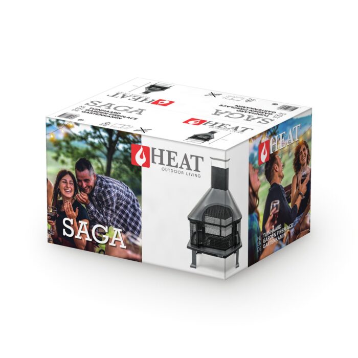 HEAT Saga Gartenkamin, Ansicht 2