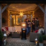 HEAT Salong Lounge Terrassenheizer in Schwarz, Ansicht 4