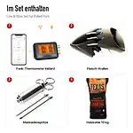 Inhalt: Low & Slow Set für Pulled Pork