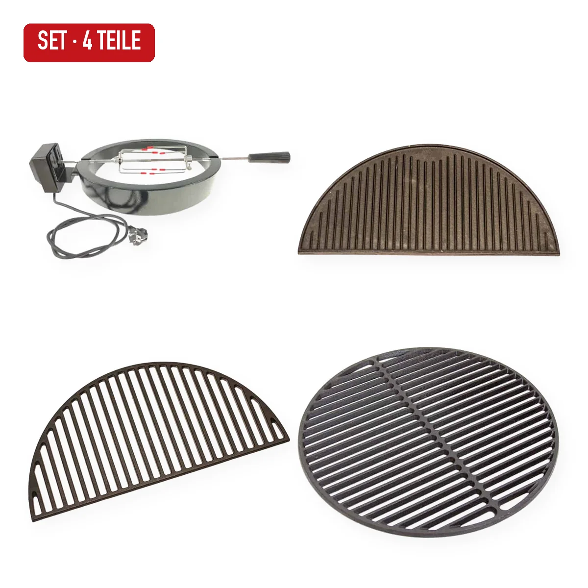 Kamado Bono Profi-Set Limited Ø 64 cm mit Rotisserie Kamado Bono Profi-Set Limited Ø 64 cm mit Rotisserie