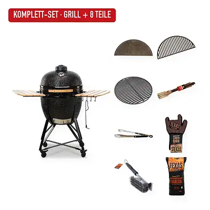 Kamado Bono Grande 23″ Komplett-Starterset
