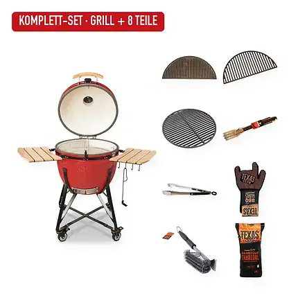 Kamado Bono Limited 25″ Komplett-Starterset
