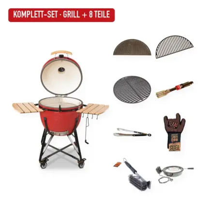 Kamado Bono Limited Ø 64 cm Komplett-Starterset