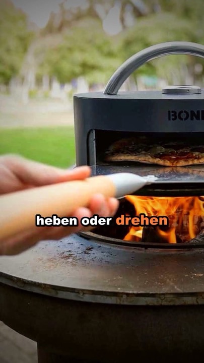 BonFeu BonPizza · Pizzaofen fürs Holzfeuer